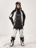 Damen-Winter-Schneeanzug Vector Winter Choice Colorblock, isoliert, zweiteilig