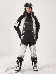Damen-Winter-Schneeanzug Vector Winter Choice Colorblock, isoliert, zweiteilig