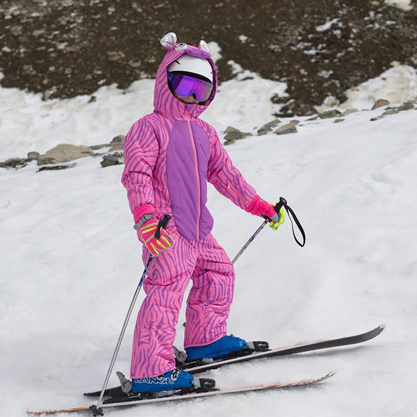 Unisex-Winter-Schneeanzüge, wasserdicht, tierfreundlich, einteilig, für Jungen und Mädchen