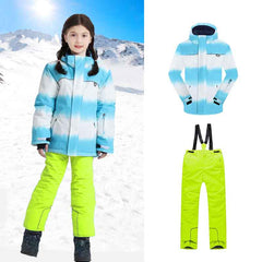 Phibee Sweet Princess Schneejacken- und Hosen-Set für Mädchen
