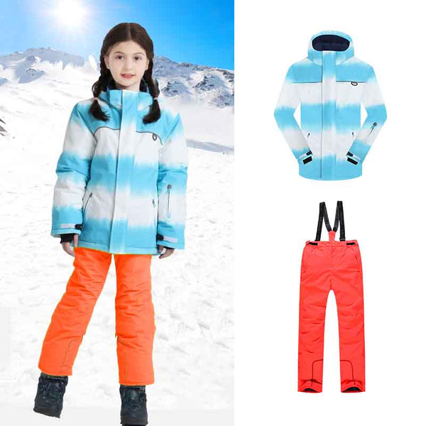 Phibee Sweet Princess Schneejacken- und Hosen-Set für Mädchen