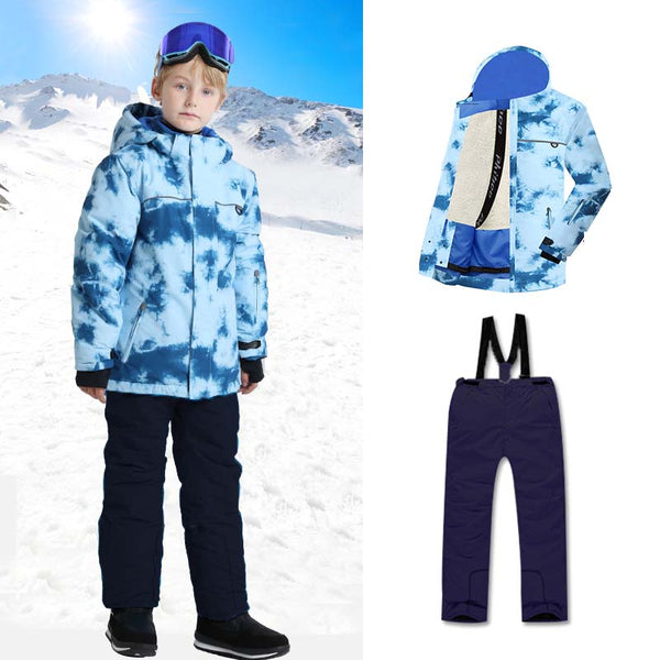 Phibee Little Adventurer Schneejacken- und Hosen-Set für Jungen