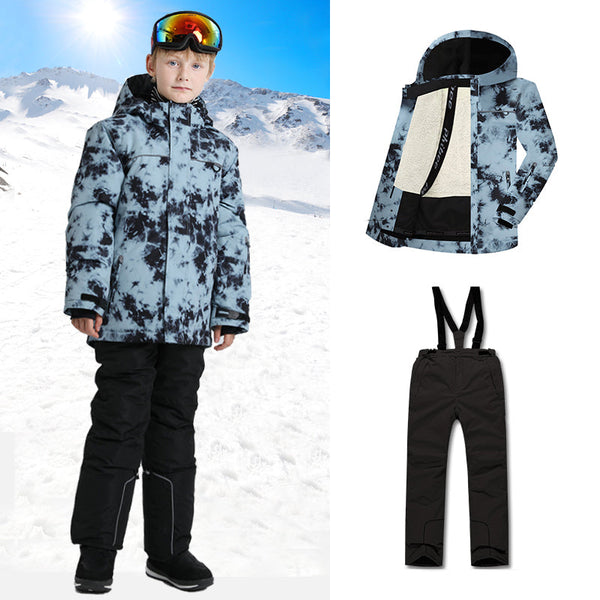 Phibee Little Adventurer Schneejacken- und Hosen-Set für Jungen