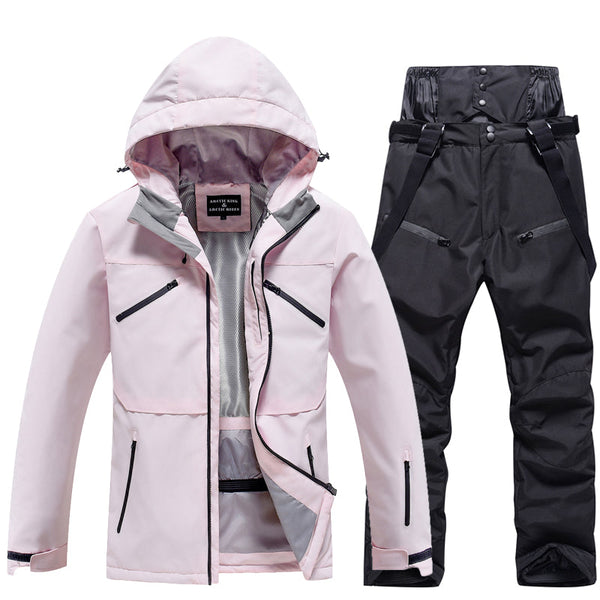 Herren-Skijacke und -hose mit Isolierung für Mountain Shredding