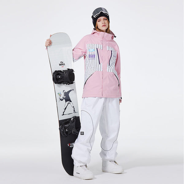 SpeedPanda Mountain Unisex Alpine Avalanche Flare Expedition Schneeanzug für Damen und Herren