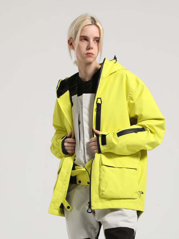 Gsou Snow Winter Ranger Cargo Snowboardjacke für Damen