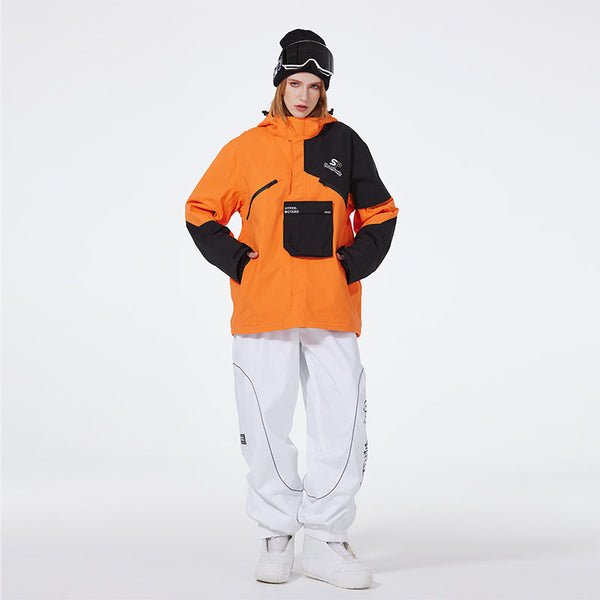 SpeedPanda Unisex Alpine SnowTech Mountain Explorer Schneeanzüge für Damen und Herren