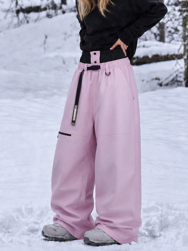 Urban Storm Damen-Snowboardhose, strapazierfähig, Utility, Freestyle, Baggy
