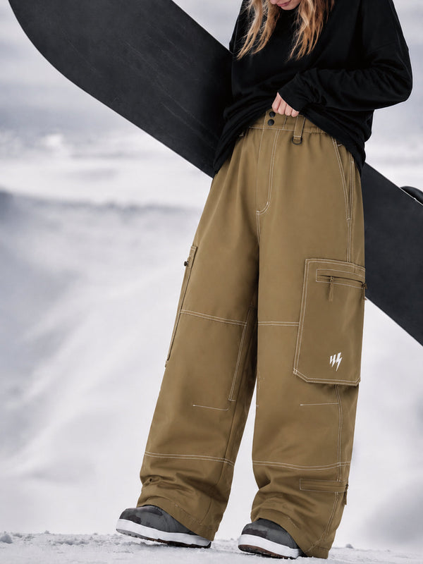 Utility Wild Soul Crew Damen-Snowboardhose mit robusten Nähten und lockerer Passform