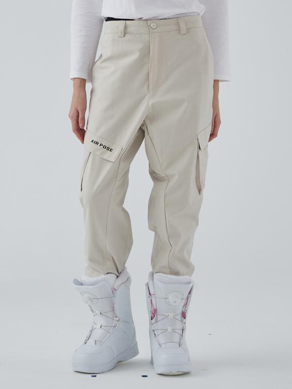 Air Pose Unisex Stylische Winter-Schneehose mit hohem Bund für Damen und Damen