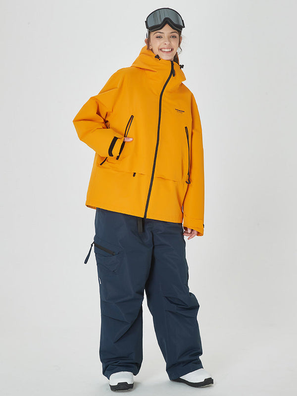 Mountain Breaker Freestyle Skibekleidung für Damen, wasserdichtes Jacken- und Hosenset