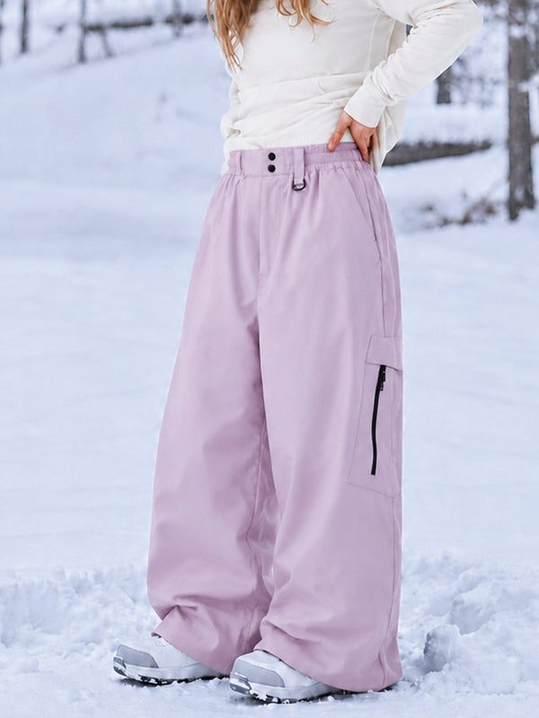 Damen Allzweck-Snowboardhose Urban Vibe Strapazierfähige Freestyle Baggy Hose