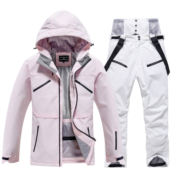 Herren-Skijacke und -hose mit Isolierung für Mountain Shredding
