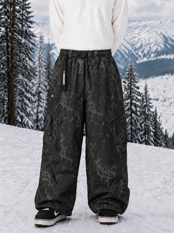Pantalon de snowboard cargo oversize TerrainFlex Freestyle pour homme – Édition Crew