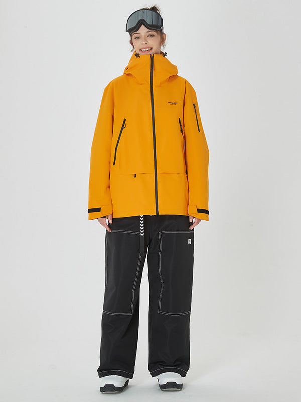 Mountain Breaker Anorak-Schneejacke und Freestyle-Skihose für Damen (Set)