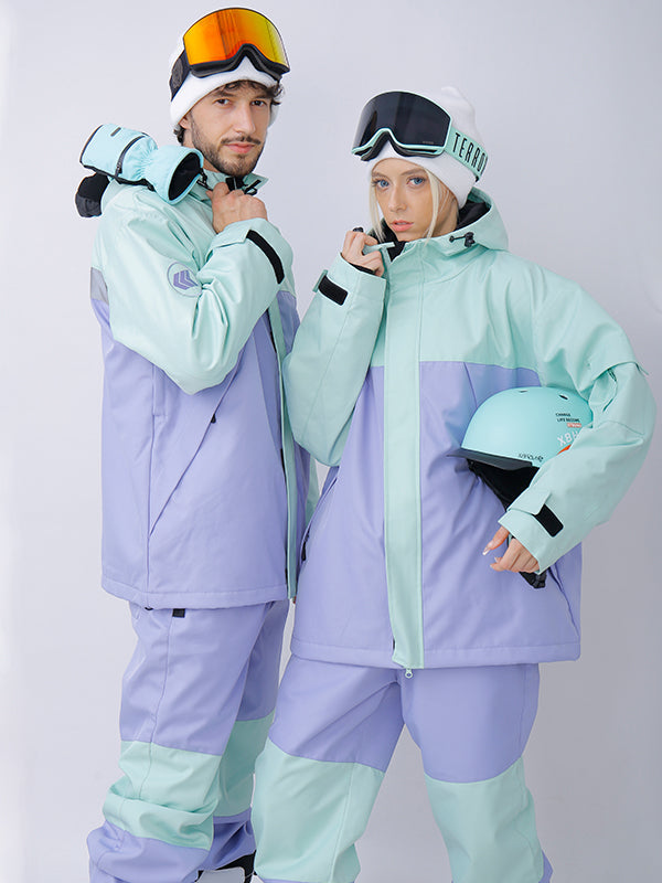 Snowshred Alpine Ranger Colorblock Snowboardjacke für Damen