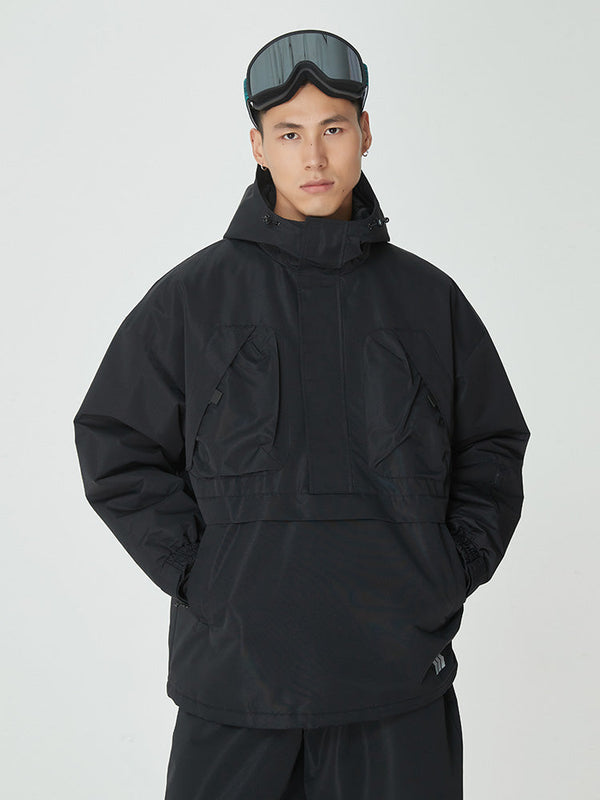 Alpiner Freerider Baggy Anorak für Herren mit zwei Brusttaschen