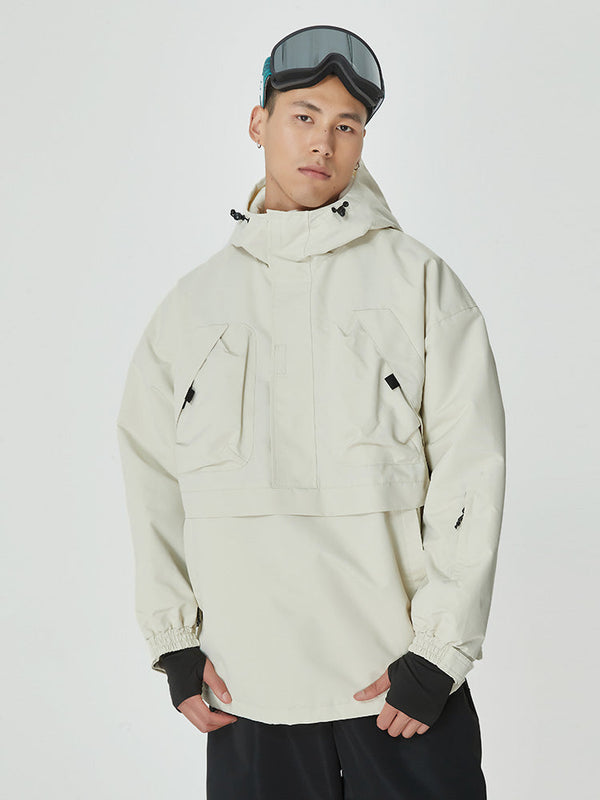 Alpiner Freerider Baggy Anorak für Herren mit zwei Brusttaschen