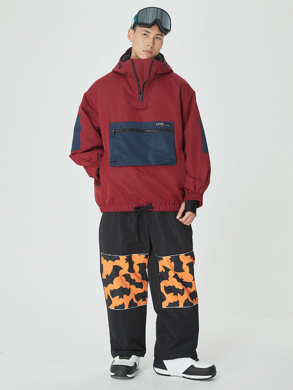 Herren Freestyle Baggy Schneeanzug Prime Bomber Snowboardjacke & -hose