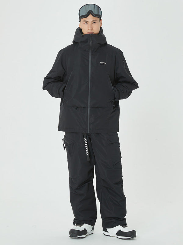 Mountain Breaker Anorak Snowboardjacke für Herren mit passender Cargo-Schneehose