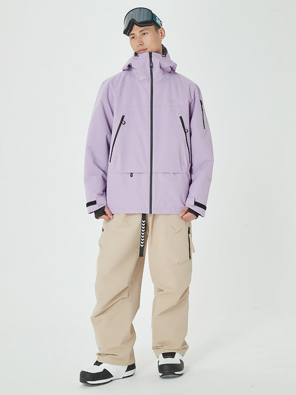 Mountain Breaker Anorak Snowboardjacke für Herren mit passender Cargo-Schneehose