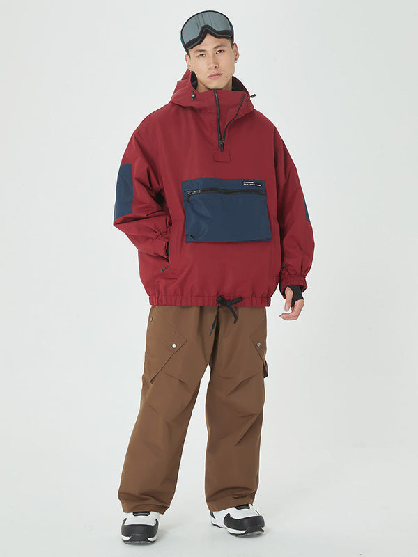 Herren Winter Bomber Baggy Schneejacke & Swag Cargo Snowboardhose
