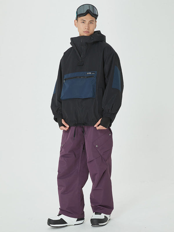 Herren Winter Bomber Baggy Schneejacke & Swag Cargo Snowboardhose