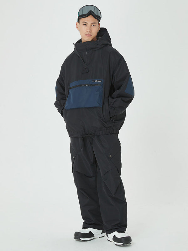 Herren Winter Bomber Baggy Schneejacke & Swag Cargo Snowboardhose