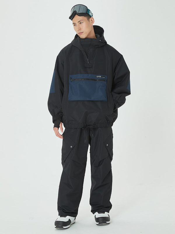 Herren Winter Bomber Baggy Schneejacke & Swag Cargo Snowboardhose