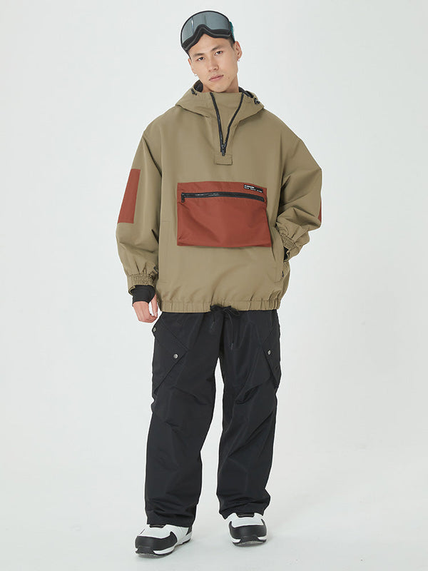 Herren Winter Bomber Baggy Schneejacke & Swag Cargo Snowboardhose