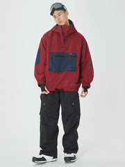 Herren Winter Bomber Baggy Schneejacke & Swag Cargo Snowboardhose
