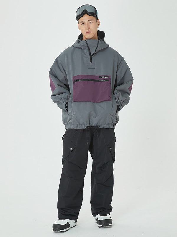 Herren Winter Bomber Baggy Schneejacke & Swag Cargo Snowboardhose