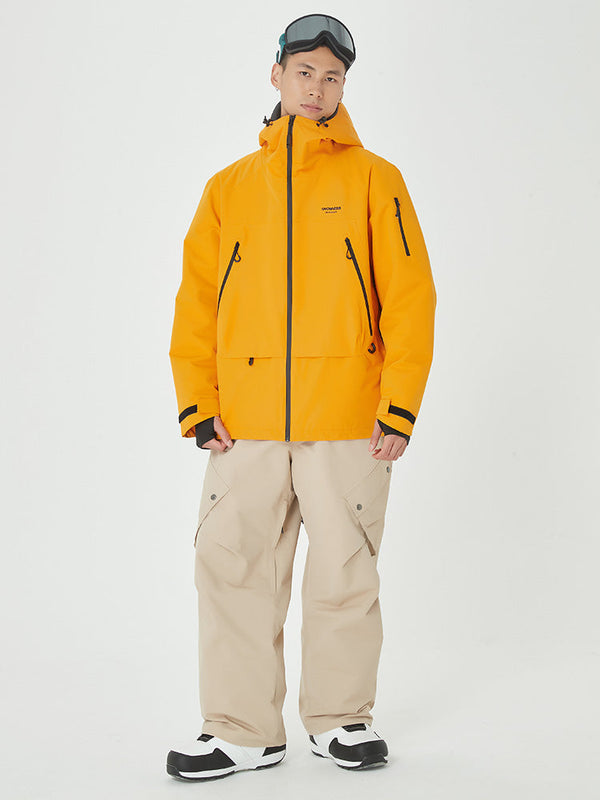 Mountain Breaker Herren-Schneeanzug Anorak Snowboardjacke mit passender Cargo-Schneehose