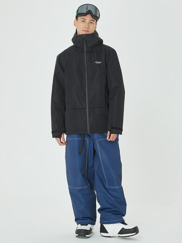 Mountain Breaker Anorak-Schneejacke und Freestyle-Skihose für Herren (Set)