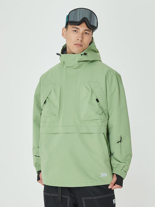 Alpiner Freerider Baggy Anorak für Herren mit zwei Brusttaschen