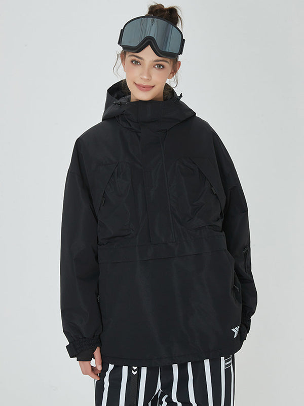 Alpiner Freerider Baggy Anorak für Damen mit zwei Brusttaschen