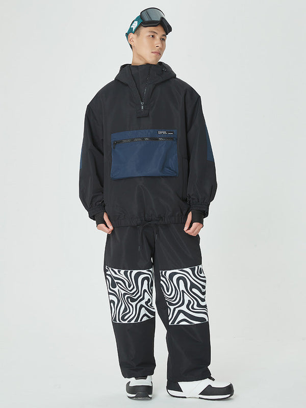 Herren Freestyle Baggy Schneeanzug Prime Bomber Snowboardjacke & -hose