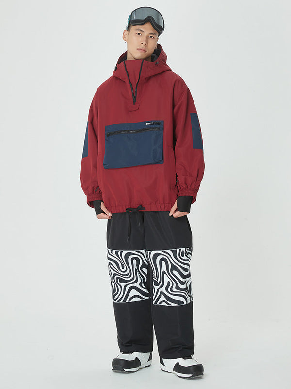 Herren Freestyle Baggy Schneeanzug Prime Bomber Snowboardjacke & -hose