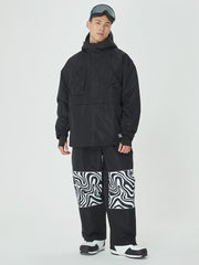 Herren Mountain Freerider Thermal Baggy Anorak Schneeanzug Snowboardanzug