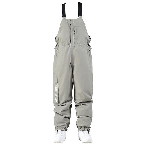 Damen-Winter-Snowboardhose mit Trägern
