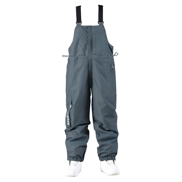 Damen-Winter-Snowboardhose mit Trägern