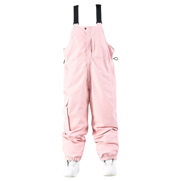 Damen-Winter-Snowboardhose mit Trägern