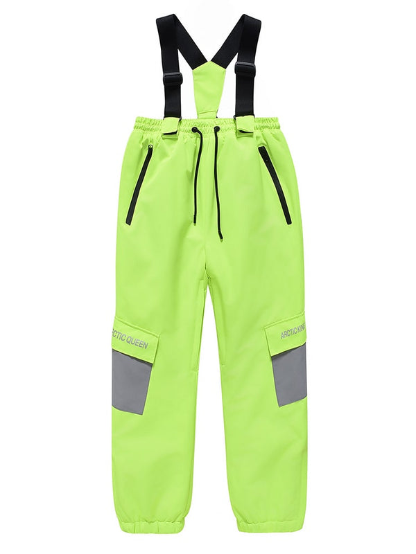 Unisex-Schneehose für Kinder und Bergliebhaber, wasserdicht, Ski-Latzhose