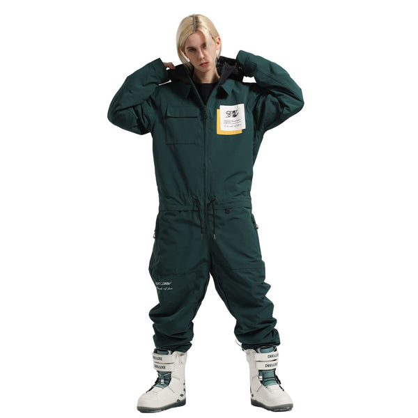 Gsou Snow Bridget Glimmer Light Einteiler-Schneeanzug für Damen, Ski-Overall