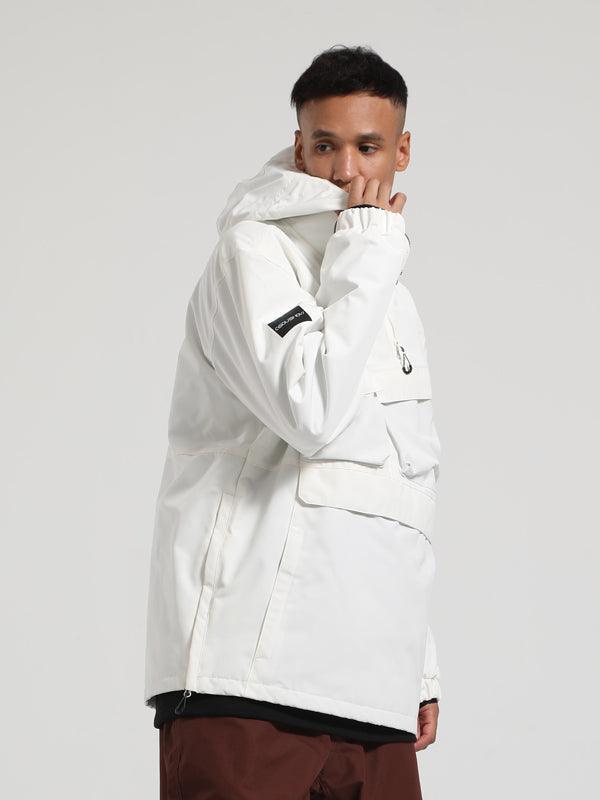 Gsou Snow Winter Action Cargo Anorak Snowboardjacke für Herren