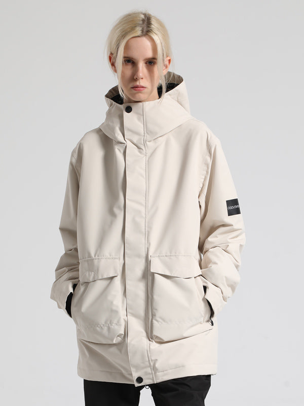 Gsou Snow Winter Force Cargo Snowboardjacke für Damen