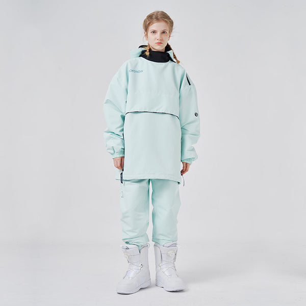 Dook Snow Unisex Freestyle Winter Zweiteiliger Ski-Schneeanzug für Damen