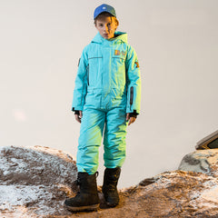 LD Ski Jungen Neuer Stil Modische Skianzüge Winter Einteiler Overall Schneeanzüge