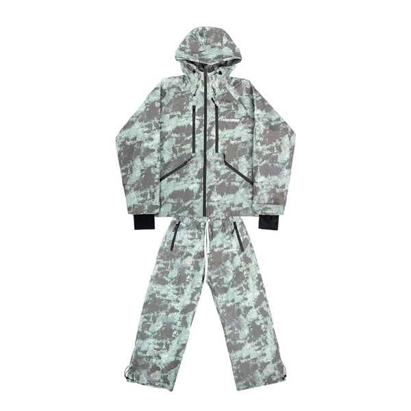 Damen-Schneesafari-Jacke und -Hose-Set von North White