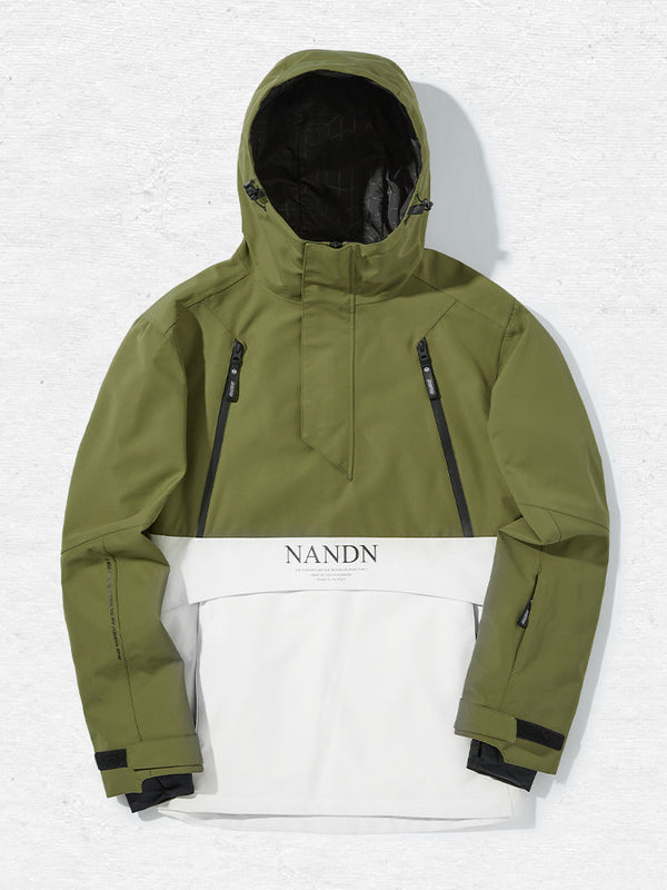 Nandn Happy Holidays Snowboard-Anorakjacke für Herren